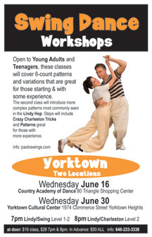 yorktown swing workshops